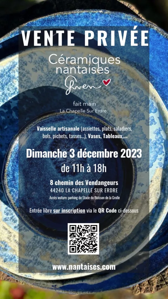 vente privée céramiques Nantes
