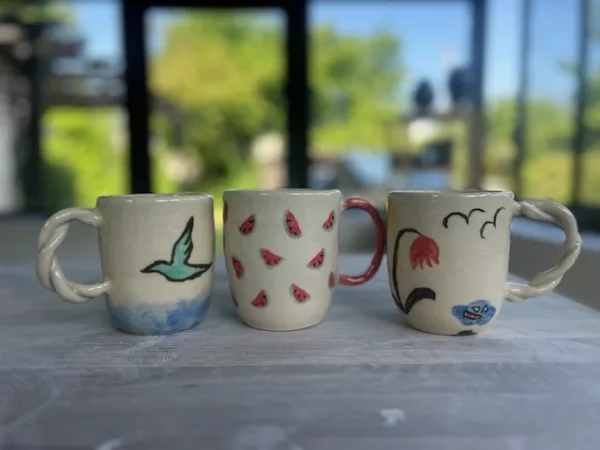 Atelier de peinture sur ceramique café nantes