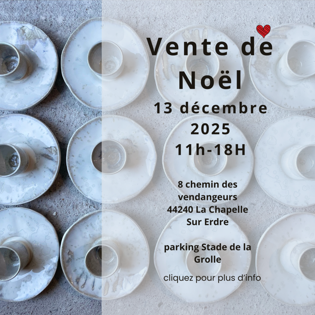 vente de Noel céramiques nantaises 2025